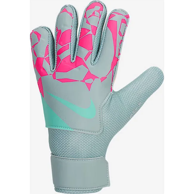 Вратарские перчатки детские Nike NK GK MATCH JR-HO24 голубой, розовый