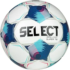 Мяч футбольный Select BRILLANT SUPER FIFA TB v25 белый, синий 5
