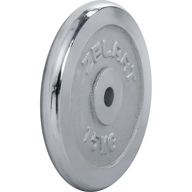 Млинці диски хромовані ZELART
 TA-7786-15 31мм 15кг хром