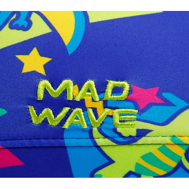 Шапочка для бассейна
 текстильная детская MADWAVE
 DIN
 M052902 (Синий)