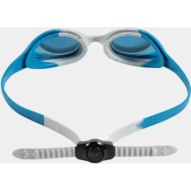 Детские очки для плавания Arena SPIDER JR MIRROR белый, голубой OFSM