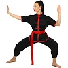 Костюм іфу для ушу та кунг-фу
 куртка штани та пояс LIBOWANG CO-8872 140 см
-180см