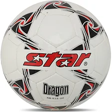 Футбольный мяч SELECTAR DRAGON SB515 №5 PU (Белый-черный-красный)