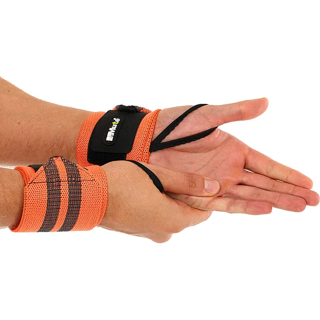 Кистевые бинты STRENGTH WRIST WRAPS MUTE 9905-2 2штуки (Черный)