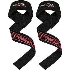 Лямки для тяги PowerPlay 7064 Черно-Красные
