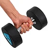 Гантели профессиональные
 с полиуретановым покрытием LiveUp LP8002-14 2шт по 14кг