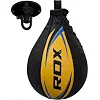 Пневмогруша боксерська RDX 2Y Boxing Speed Ball Leather Multi Yellow/Blue