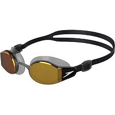Очки для плавания Speedo MARINER PRO MIR GOG AU черный, серый