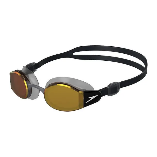 Очки для плавания Speedo MARINER PRO MIR GOG AU черный, серый