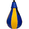 Боксерська груша краплинна набивна SPORTKO GP-1 50x24см (Синій-жовтий)