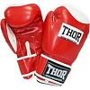 Боксерські рукавички THOR COMPETITION PU / червоно-білі