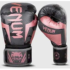 Боксерські рукавиці VENUM Elite Black Pink Gold
