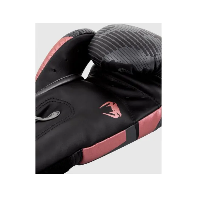 Боксерські рукавиці VENUM Elite Black Pink Gold
