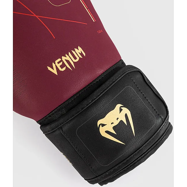Боксерські рукавички VENUM Tactical XT - Black/Burgundy/Gold