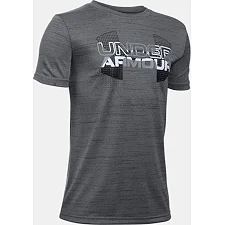 Футболка детская Under Armour Big Logo Hybrid Grey