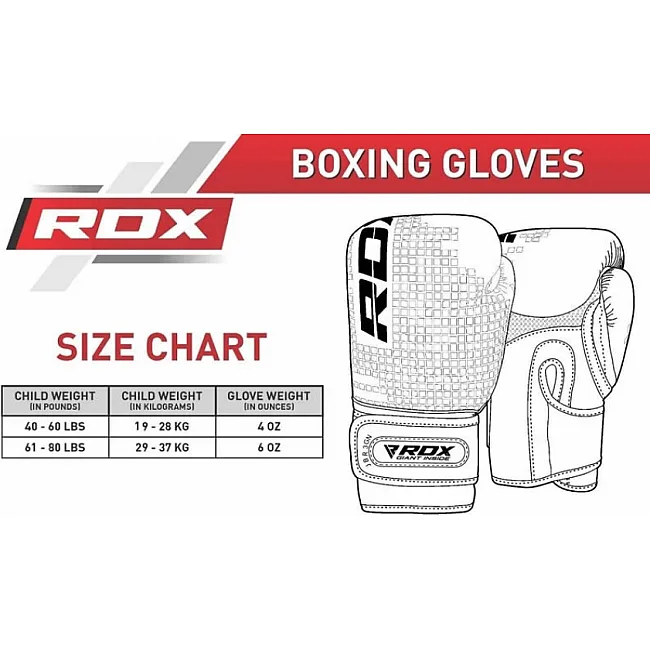 Детские перчатки для бокса RDX Green