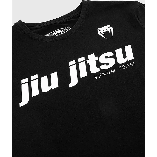 Футболка VENUM JiuJitsu VT Black White