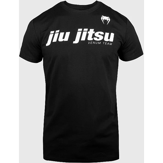 Футболка VENUM JiuJitsu VT Black White