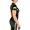 Рашгард женский VENUM Training Camp 2.0 Short Black Neo Yellow
