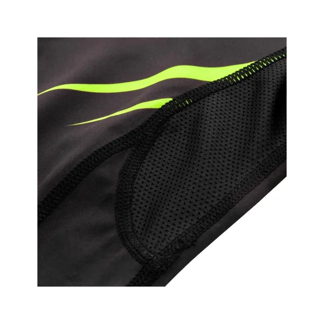Рашгард женский VENUM Training Camp 2.0 Short Black Neo Yellow
