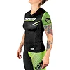 Рашгард женский VENUM Training Camp 2.0 Short Black Neo Yellow