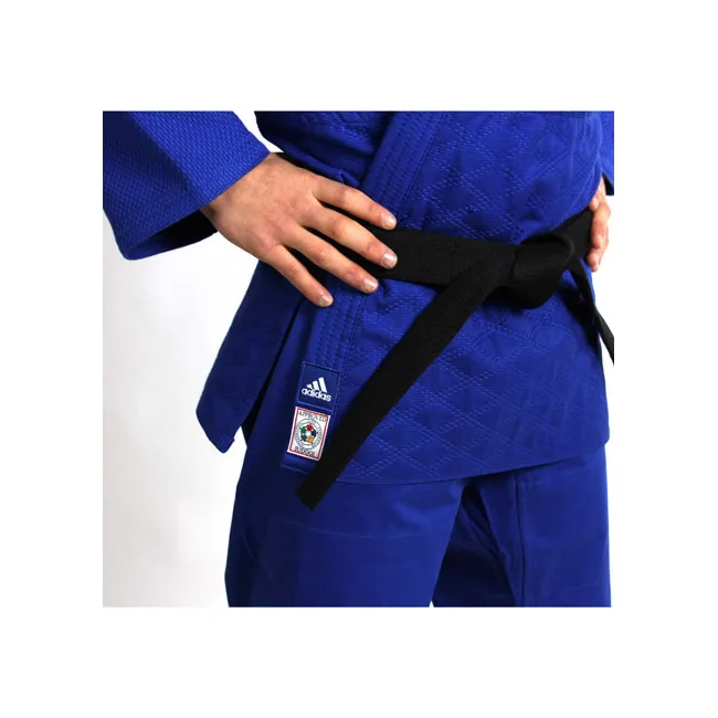 Кимоно для дзюдо Adidas Champion 2 с лицензией IJF (синий)