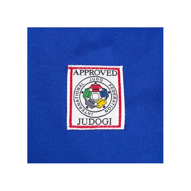 Кимоно для дзюдо Adidas Champion 2 с лицензией IJF (синий)