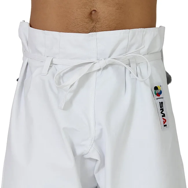 Кімоно для карате ката Smai Ultimate Gi 14 oz з ліцензією WKF (білий)