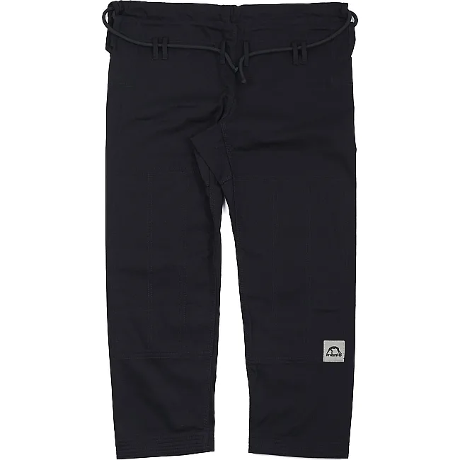 Кимоно джиу джитсу MANTO Base 2.0 BJJ Gi Black Silver