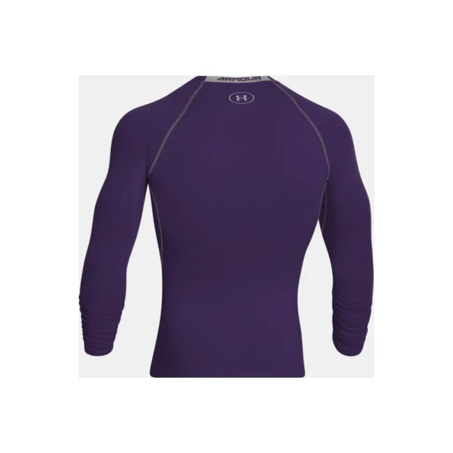 Компресійна футболка Under Armour HeatGear Compression Long Sleeve Stealth Purple