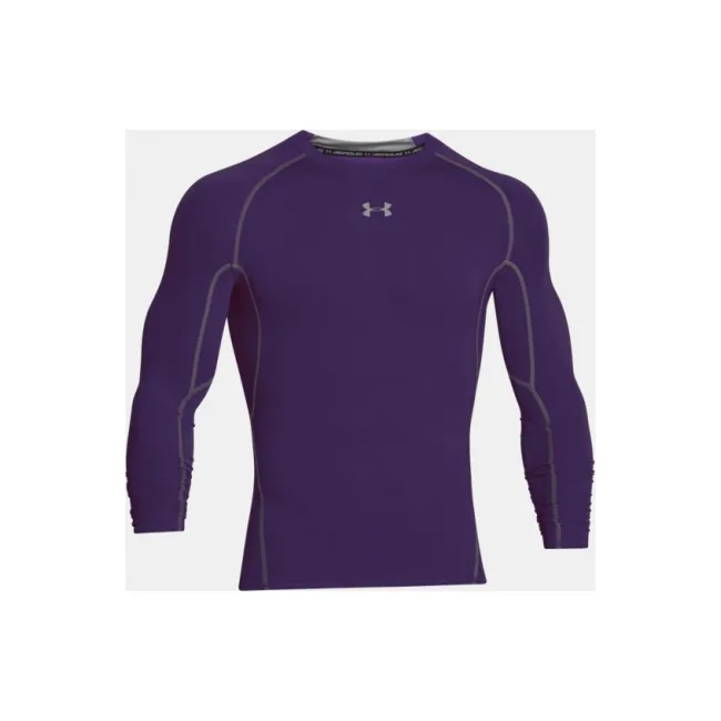 Компресійна футболка Under Armour HeatGear Compression Long Sleeve Stealth Purple