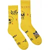 Носки MANTO Socks Skulls Yellow