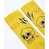 Носки MANTO Socks Skulls Yellow