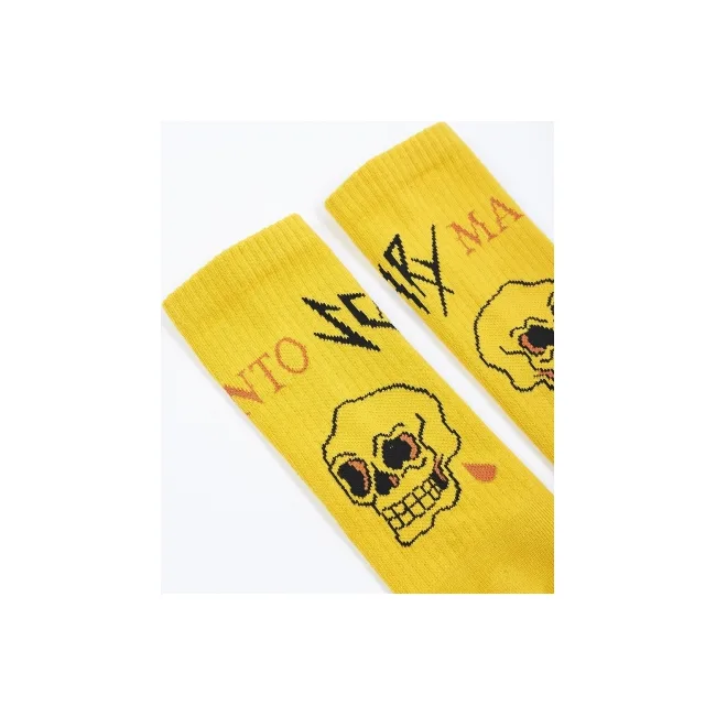 Носки MANTO Socks Skulls Yellow