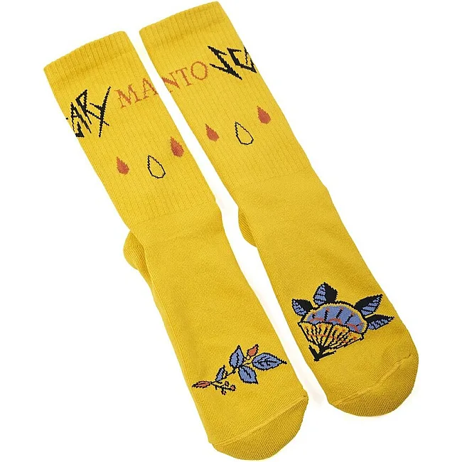 Носки MANTO Socks Skulls Yellow