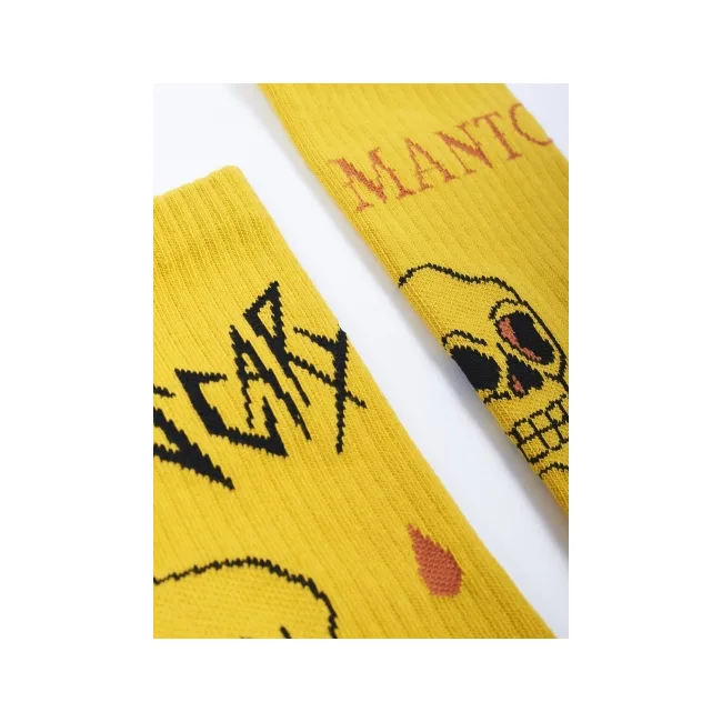 Носки MANTO Socks Skulls Yellow
