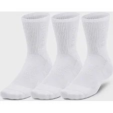 Носки UNDER ARMOUR 3-Maker 3pk Mid Crew White