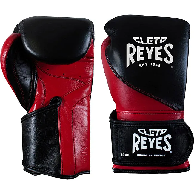 Перчатки для бокса CLETO REYES High Precision Leather Black Red