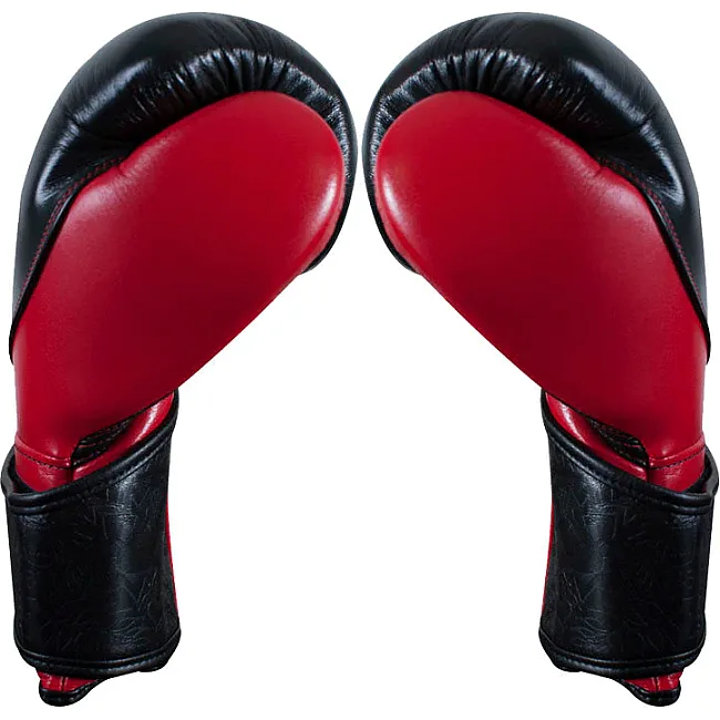 Перчатки для бокса CLETO REYES High Precision Leather Black Red
