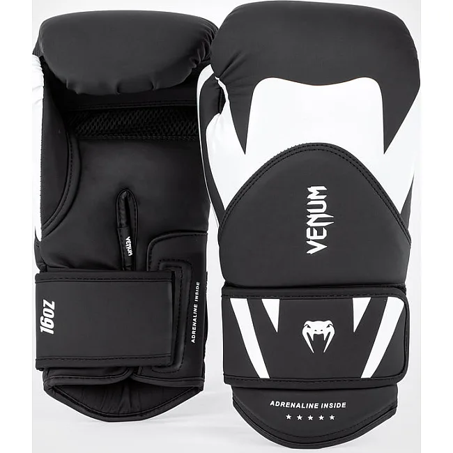 Рукавички боксу VENUM Challenger 4.0 Black White