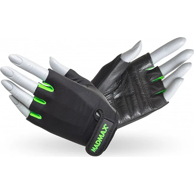 Перчатки для фитнеса MADMAX MFG-251 Rainbow Green M