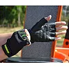 Перчатки для фитнеса MADMAX MFG-251 Rainbow Green M