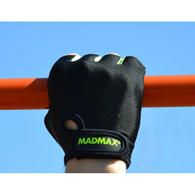 Перчатки для фитнеса MADMAX MFG-251 Rainbow Green M