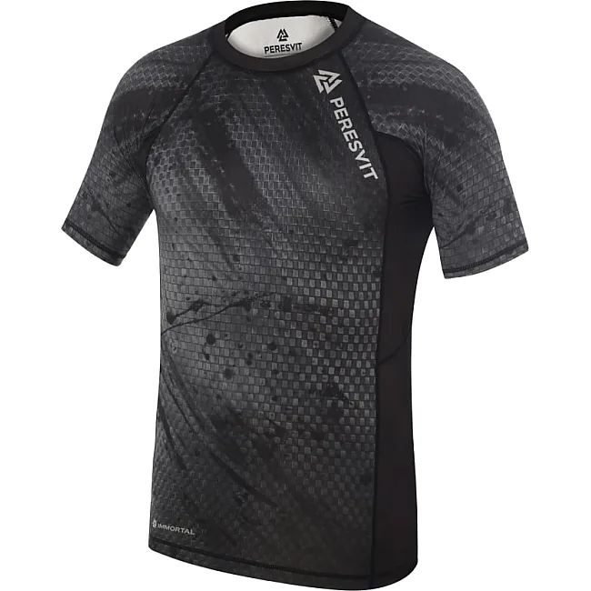 Рашгард PERESVIT Immortal 2.0 Black Rain Short Sleeve