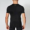 Рашгард із коротким рукавом LEONE Black/Gold S