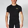 Рашгард із коротким рукавом LEONE Black/Gold S