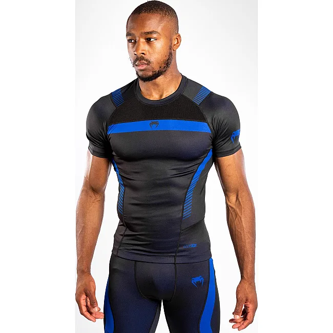 Рашгард с коротким рукавом VENUM Nogi 3.0s Black Blue