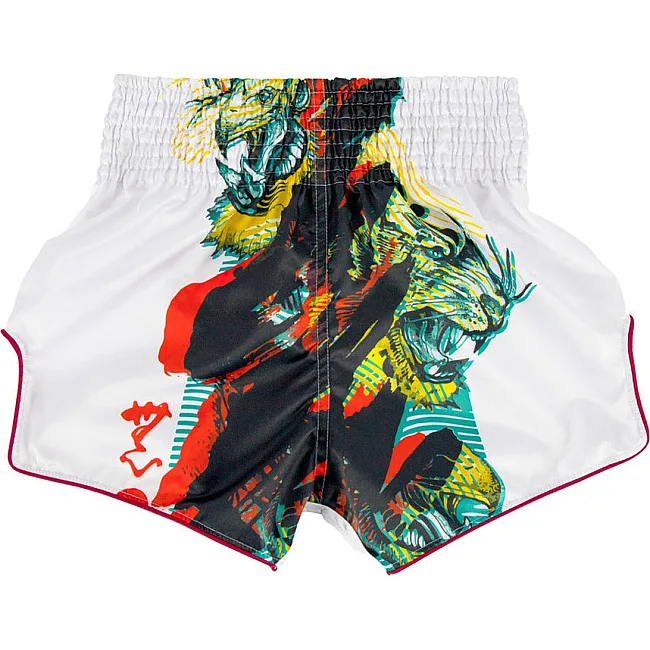 Шорти для Муай Тай FAIRTEX BS190 см 8 Satoru Collection White