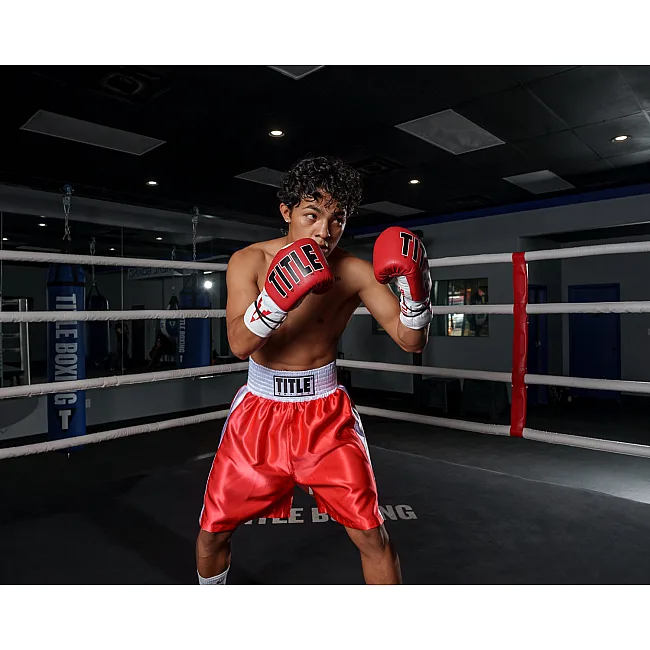 Шорты TITLE Boxing Edge 2.0 Red White