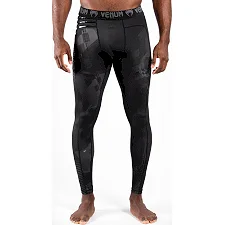 Штани компресійні VENUM Skull Black Black